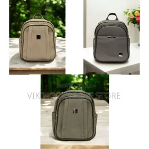 Women's Leisure Backpack - High-Quality Solid Color