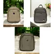 Women's Leisure Backpack - High-Quality Solid Color - 1