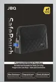 JBQ Fingerprint Unlock Wrist Bag - 2