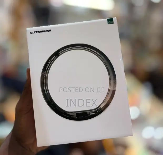 Ultrahuman Ring AIR - Raw Titanium - Size 6 - 1