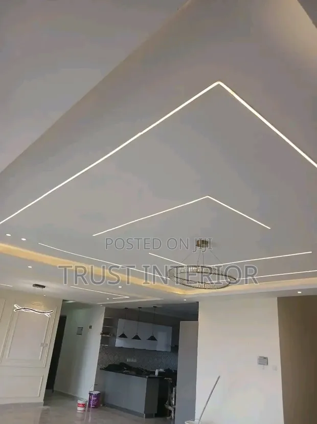 On Point Gypsum Ceiling Installation - 1