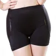 Women's Hips Enhancer Biker Shorts - Black - 1