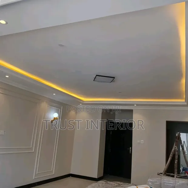 Gypsum Ceiling Installation & Design - 1