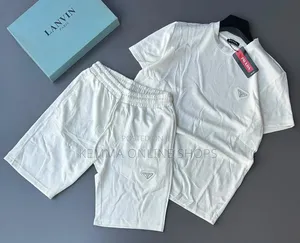 Unisex Cotton T-Shirt and Shorts Set