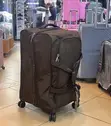 Luggage Travel Trolley with 5 Wheels - Large, Brown - 2