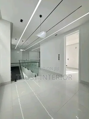Corridor Gypsum Ceiling Installation
