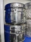 17cm Medical Stainless Steel Sterilizing Drum - 2