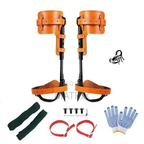 Wooden Pole Climbers - Brand New - 1