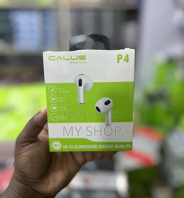 Calus P4 Wireless Earbuds - White - 1