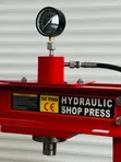 30 Ton H-Frame Hydraulic Shop Press with Pressure Gauge - 2