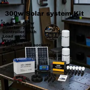 300W Solar Energy Kit - Complete Solar Power Package