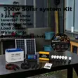 300W Solar Energy Kit - Complete Solar Power Package - 2