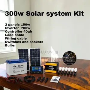 300W Solar Power Kit - Clean Energy System