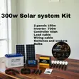 300W Solar Power Kit - Clean Energy System - 2