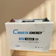 Original Cworth 100Ah Lithium Battery for Solar Systems - 1