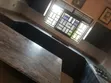 Granite Kitchen Worktop - White with Black Waves - 3