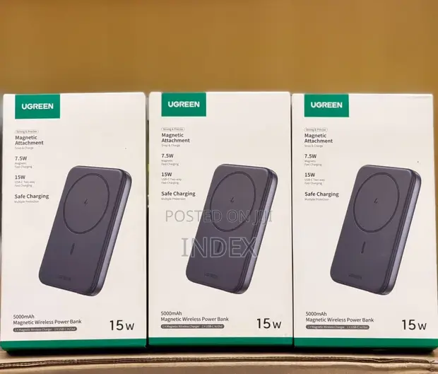 Ugreen Magsafe Power Bank 5000mAh 15W Ultra-Mini Wireless - 1