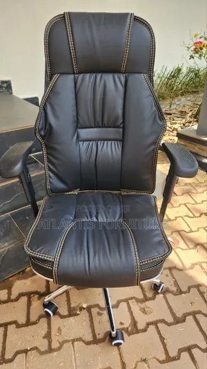 Adjustable Arms Reclining Office Chair - Brand New