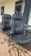 Adjustable Arms Reclining Office Chair - Brand New - 2