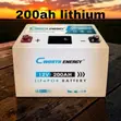 Genuine Cworth 200Ah Lithium Battery - Heavy Duty Power - 2