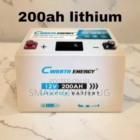 Cworth 200Ah Lithium Battery for Inverters & Solar - 1