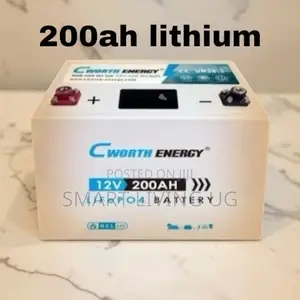 Cworth 200Ah Lithium Battery for Inverters & Solar
