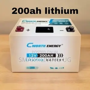 Cworth 200Ah LiFePO4 Battery - 12V Deep Cycle