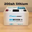 Cworth 200Ah LiFePO4 Battery - 12V Deep Cycle - 1