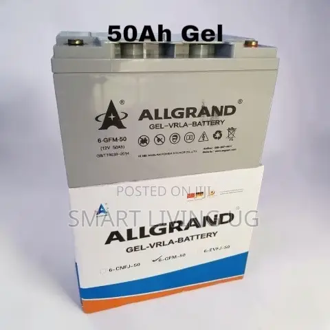 Allgrand 50Ah Gel Battery - Deep Cycle Power - 1