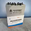 Allgrand 50Ah Gel Battery - Deep Cycle Power - 2