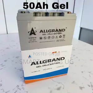 Genuine Allgrand 50Ah Gel Battery for Solar Systems