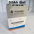 Genuine Allgrand 50Ah Gel Battery for Solar Systems - 2