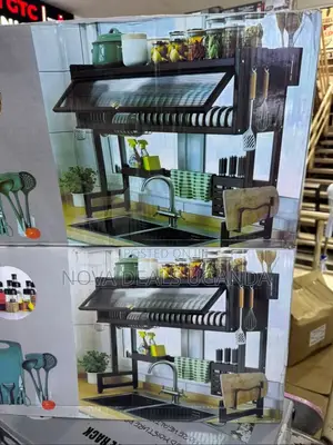 Premium Heavy Duty 3-Tier Over the Sink Dish Drying Stand