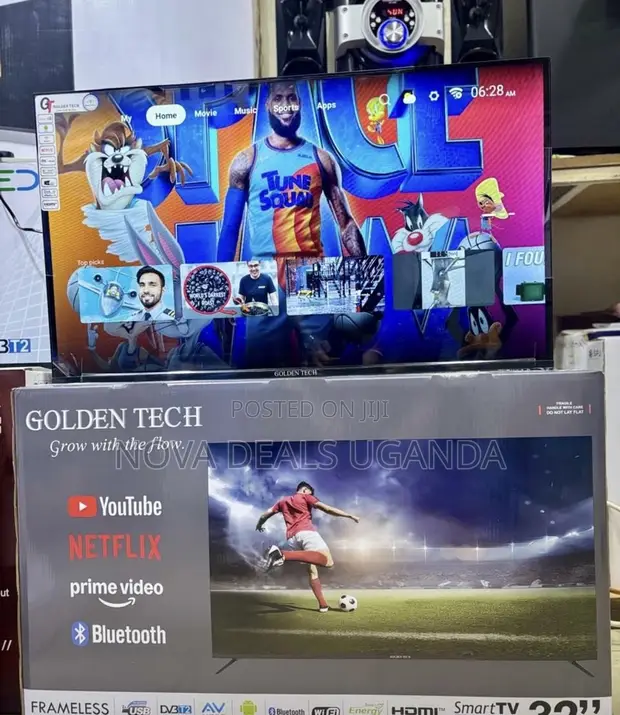 Brand New Golden Tech 32-inch Frameless Smart TV - 1