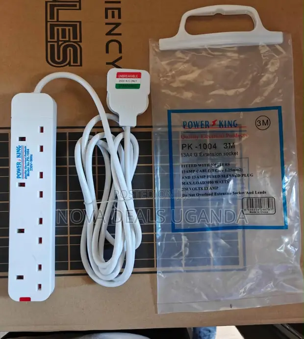 1 Carton Powerking 4-Way Extension Cable (48 pcs) - 1