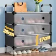 2 Rows 5 Tier Shoe Rack - 2