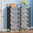2 Rows 5 Tier Shoe Rack - 3