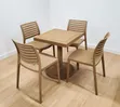 Risen Outdoor Plastic Table and Chairs Set - 1