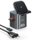 IN1 6-in-1 80W GaN Charging Station with Retractable USB-C - 1