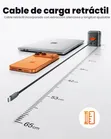 IN1 6-in-1 80W GaN Charging Station with Retractable USB-C - 4