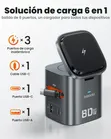 IN1 6-in-1 80W GaN Charging Station with Retractable USB-C - 5
