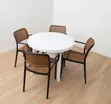 4 Seater Rattan-Style Outdoor Dining Set - 2