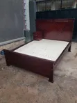 Brand New 5x6 Bed with Bedside Drawer - 1
