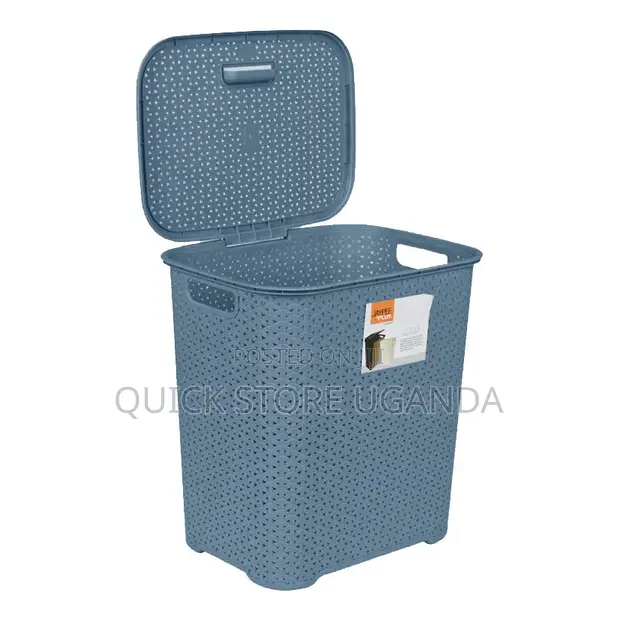Classy Laundry Basket with Cover - 1