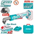 Total Cordless Angle Impact Driver 20V 80Nm - 1