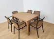6-Person Plastic Dining Set - 1