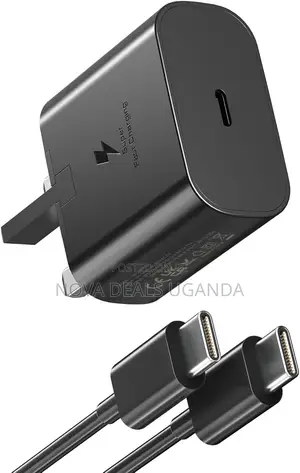 Samsung 25W Fast Charger with USB-C Cable