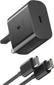 Samsung 25W Fast Charger with USB-C Cable - 1