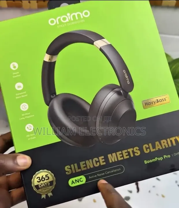 Oraimo Boom Pop Pro Wireless Headphones - 1