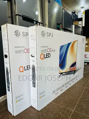 SPJ 55" QLED Smart TV with WebOS & Magic Remote